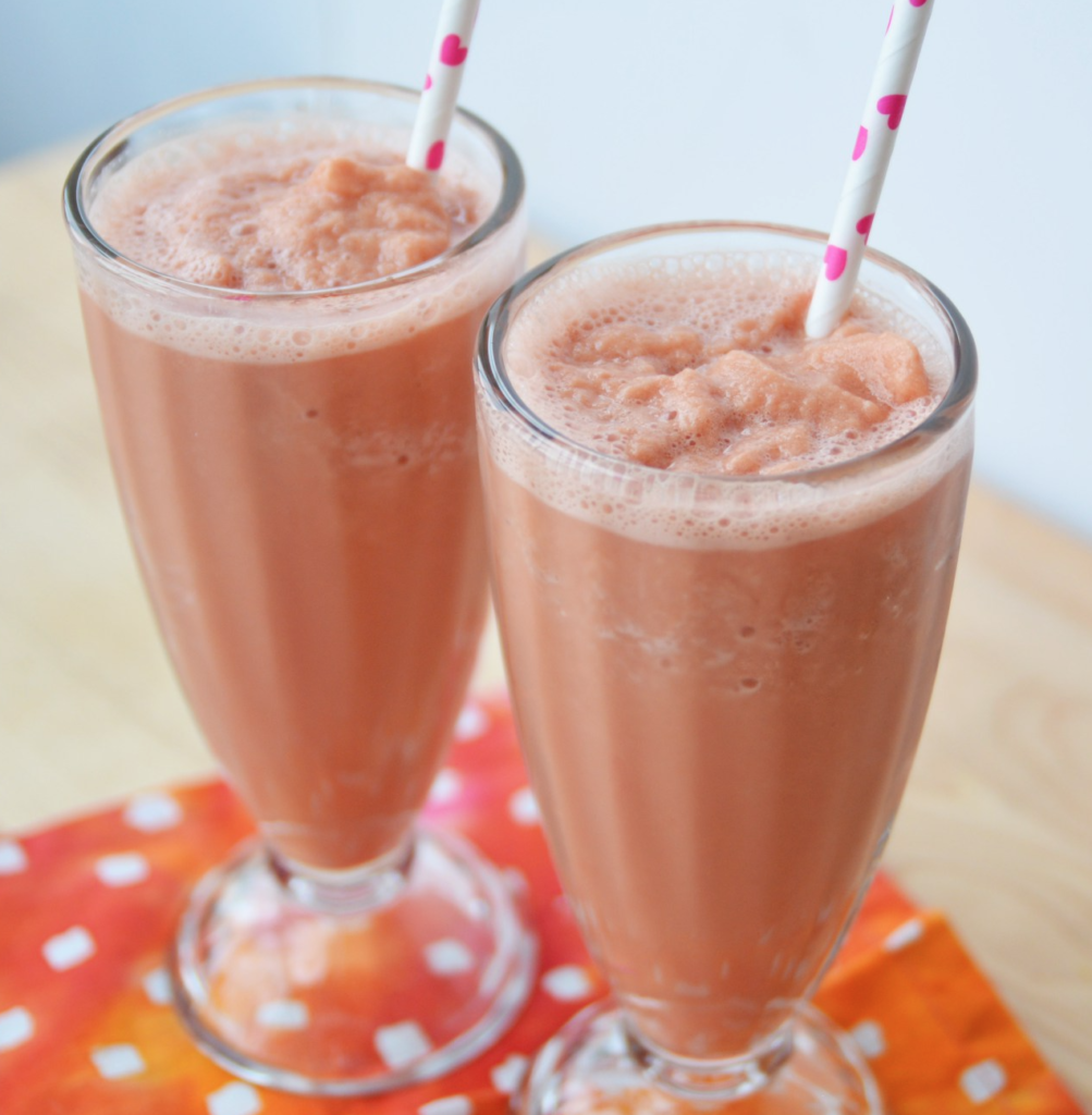 Watermelon Peanut Butter Smoothie