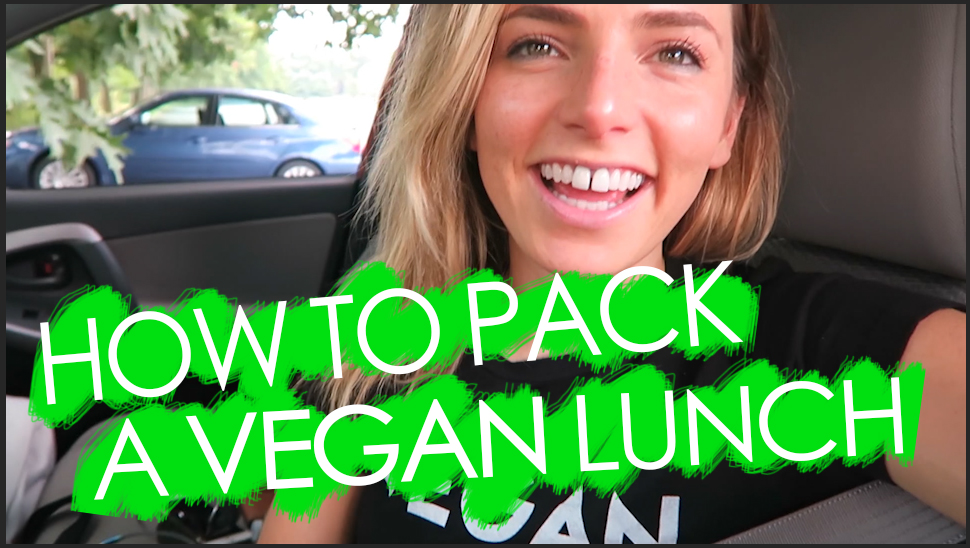 how to pack a vegan lunch