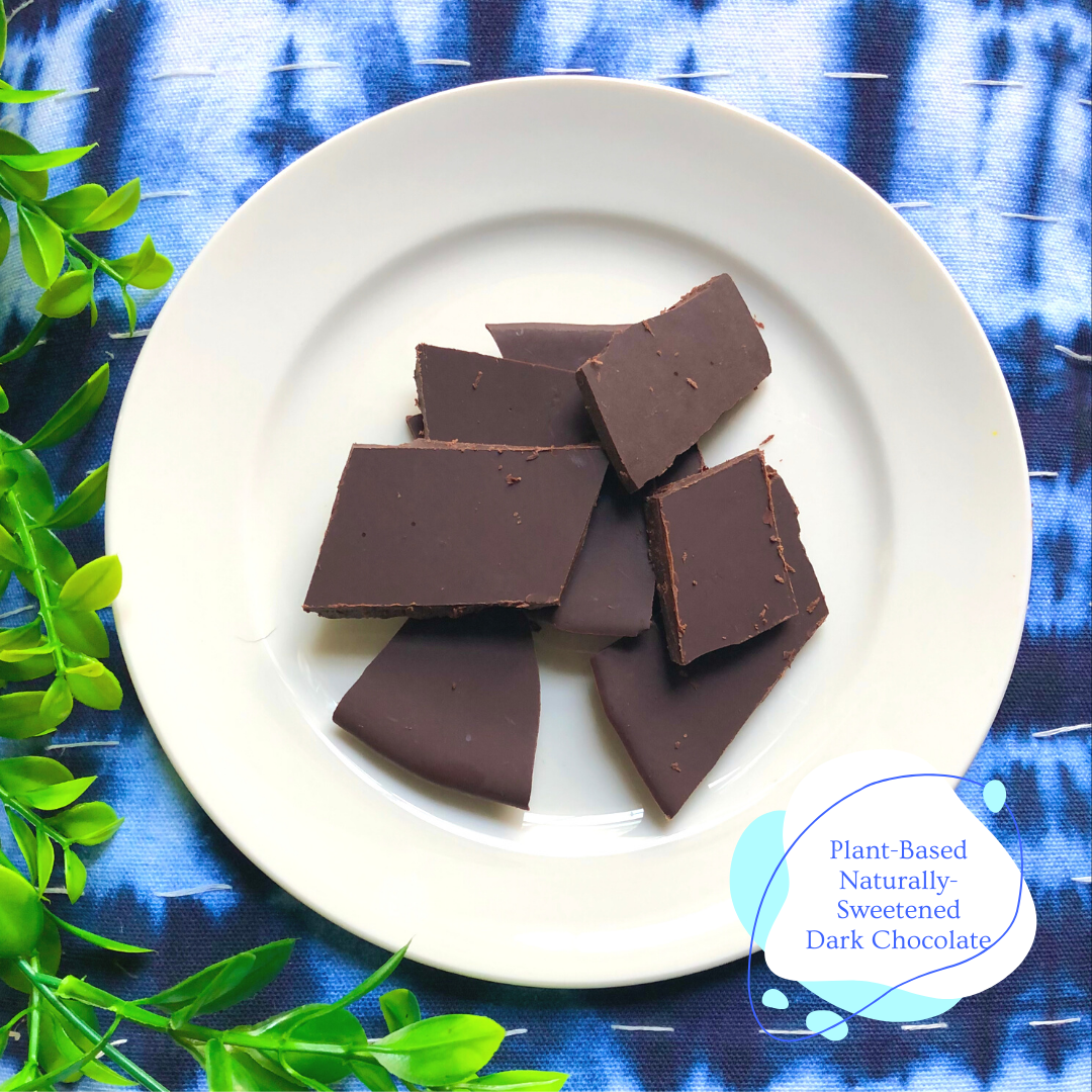 Plant Based Naturally-Sweetened Dark Chocolate
