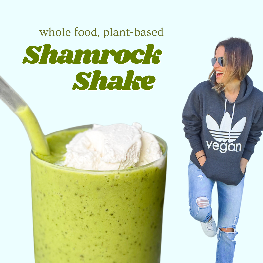 Whole Food Plant Based Shamrock Shake (1)