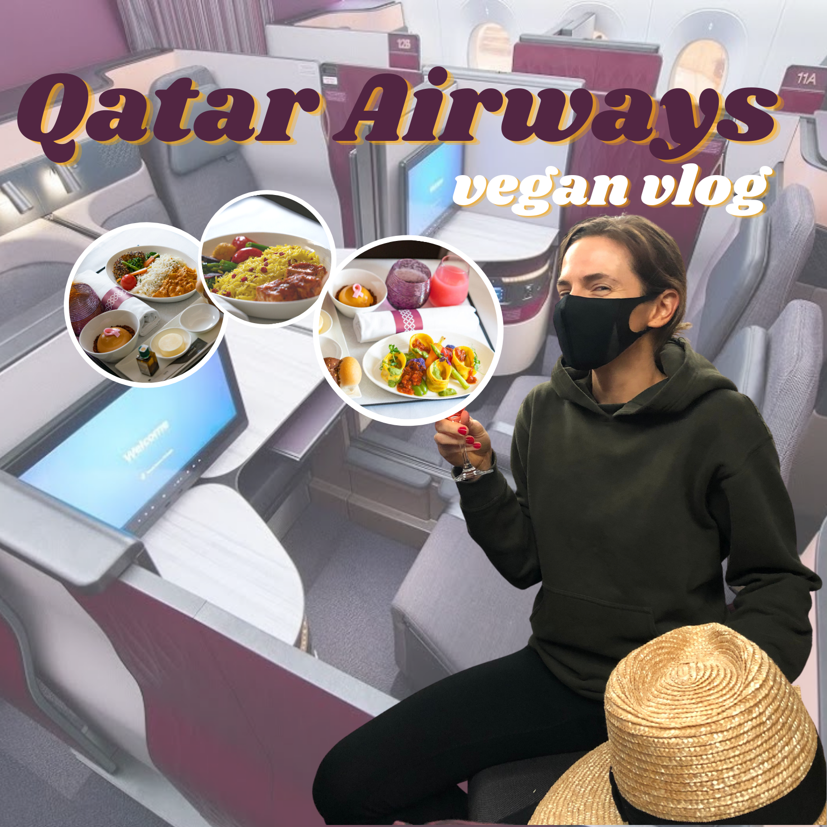 Qatar Airways Vegan Menu & QSuites